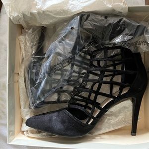 Marc Fisher Black Suede Shoes